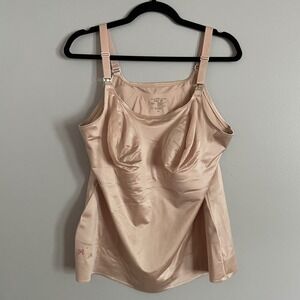 Ruby Ribbon Nursing Camisole Women 48 Beige Shapewear Nursing Cami Style 3036